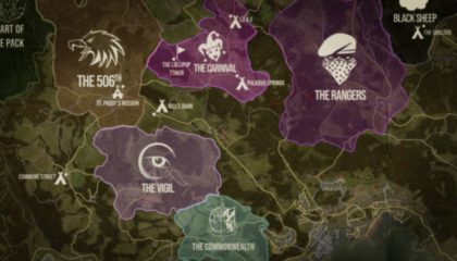 DUG Territory and POI Map – September 2021