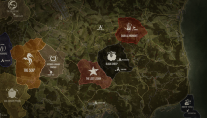 DUG Territory and POI Map – June 2023