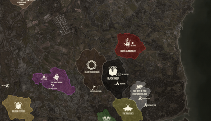 DUG Territory & POI Map – January 2025